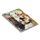 Weihnachtsfrieden Notizblock (Rechte Seite)