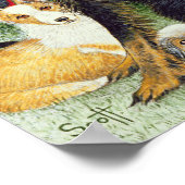 Weihnachtsfrieden Poster (Ecke)