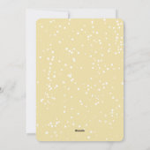 Weihnachtsfriedenskalligrafie Foliage Classic Foto Feiertagskarte (Rückseite)