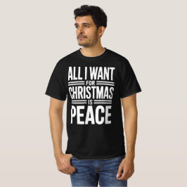 Weihnachtsfriedenszitat T-Shirt
