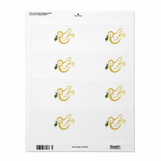 Weihnachtsfriedettaube (Vorne)