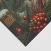 Weihnachtsfrittierpapier Seidenpapier (Ausschnitt)