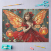 Weihnachtsfrittierpapier Seidenpapier (Basteln)