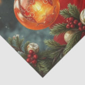 Weihnachtsfrittierpapier Seidenpapier (Ausschnitt)