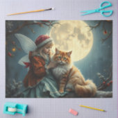 Weihnachtsfrittierpapier Seidenpapier (Basteln)