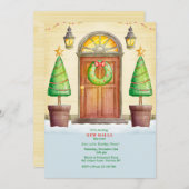 Weihnachtsfront Einladung (Vorne/Hinten)