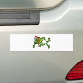 Weihnachtsfrosch Autoaufkleber (Auf Auto)