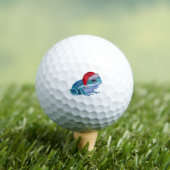 Weihnachtsfrosch Golfball (Insitu T-Shirt)