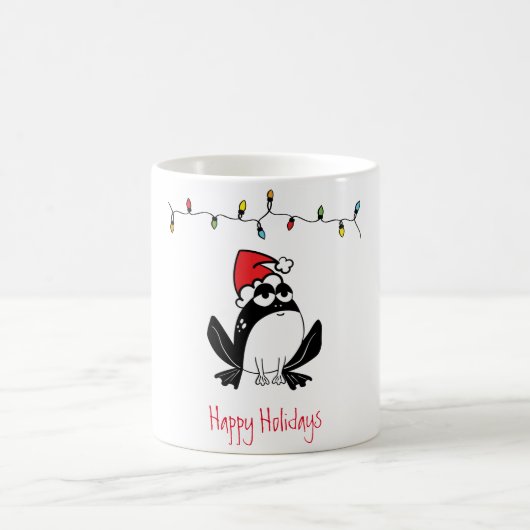 Weihnachtsfrosch Kaffeetasse (Mittel)