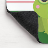 Weihnachtsfrosch Mousepad (Ecke)