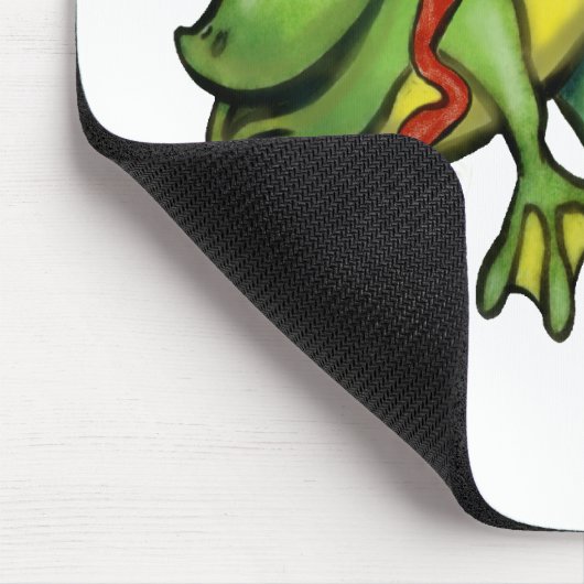 Weihnachtsfrosch Mousepad (Ecke)