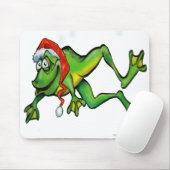 Weihnachtsfrosch Mousepad (Mit Mouse)