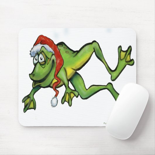 Weihnachtsfrosch Mousepad (Mit Mouse)
