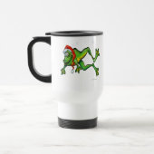 Weihnachtsfrosch Reisebecher (Links)