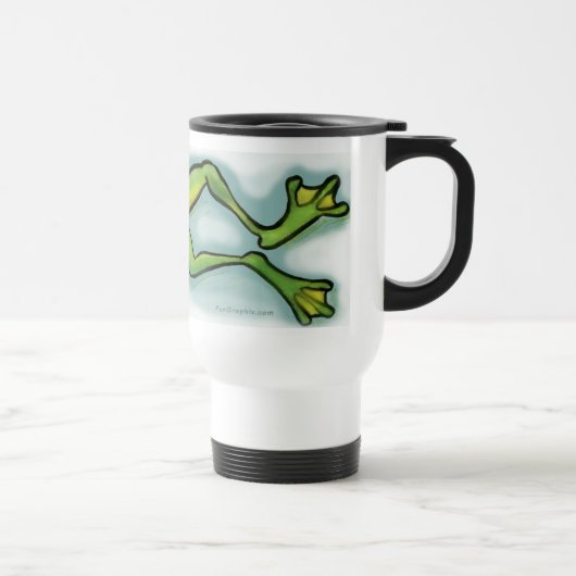 Weihnachtsfrosch Reisebecher (Rechts)