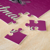 Weihnachtsfrosch Vintag Viktorianisch Puzzle (Seite)
