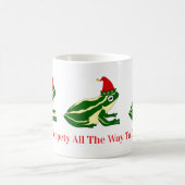 Weihnachtsfrösche-Tasse Kaffeetasse (Mittel)