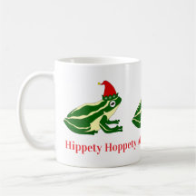 Weihnachtsfrösche-Tasse