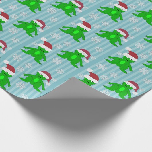 Weihnachtsfrostpapier Geschenkpapier (Ecke)