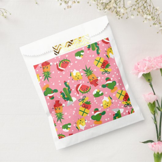 Weihnachtsfrucht Erdbeere Wassermelone Zitrone Geschenktütchen (Versiegelt)