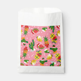 Weihnachtsfrucht Erdbeere Wassermelone Zitrone Geschenktütchen