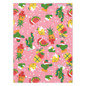 Weihnachtsfrucht Erdbeere Wassermelone Zitrone Tischdecke (Vorderseite)