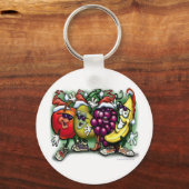 Weihnachtsfrucht Schlüsselanhänger (Vorderseite)