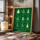 Weihnachtsfrüchte Der Geist Galatians Bible Verse Poster