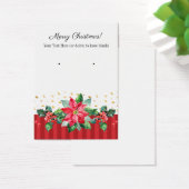 Weihnachtsfrühlingskarten (Schreibtisch)