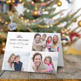 Weihnachtsfrühlingssommer Berries Fotos Großeltern Feiertagskarte