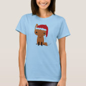 Weihnachtsfuchs T-Shirt (Vorderseite)