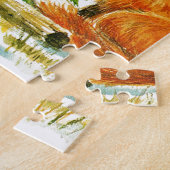 Weihnachtsfüchse Puzzle (Seite)