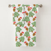 Weihnachtsfußball Badhandtuch Set (Insitu)