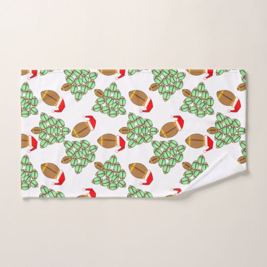 Weihnachtsfußball Badhandtuch Set (Handtuch)