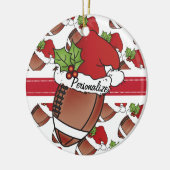 Weihnachtsfußball | DIY Name Keramik Ornament (Links)