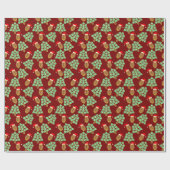 Weihnachtsfußball Geschenkpapier (Flach)
