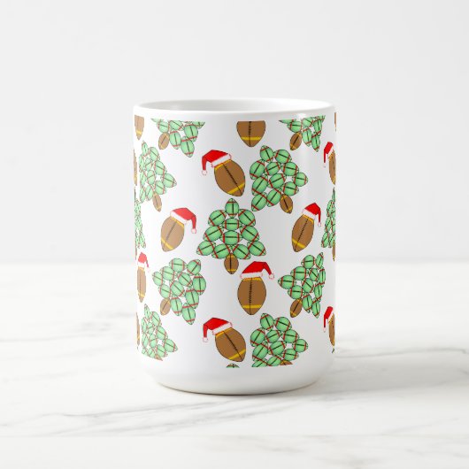 Weihnachtsfußball Kaffeetasse (Mittel)
