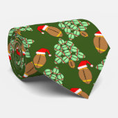 Weihnachtsfußball Krawatte (Gerollt)