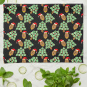 Weihnachtsfußball Küchentuch (Gefaltet)