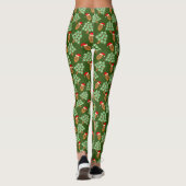 Weihnachtsfußball Leggings (Rückseite)