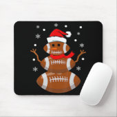 Weihnachtsfußball Snowman Kinder Fußball Weihnacht Mousepad (Mit Mouse)