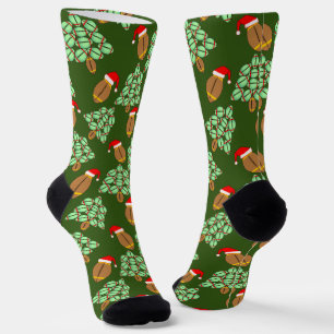 Weihnachtsfußball Socken