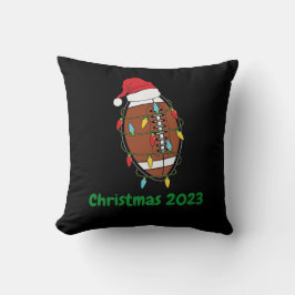 Weihnachtsfußball-Strumpf-Cap mit Light String Kissen