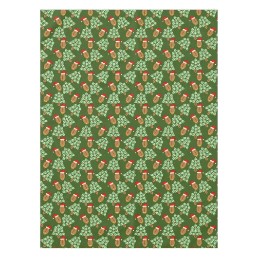 Weihnachtsfußball Tischdecke (Vorderseite)