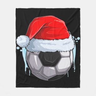 Weihnachtsfußball Weihnachtsball Weihnachtsball in Fleecedecke