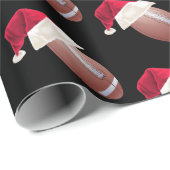 Weihnachtsfußball Weihnachtsfest Geschenkpapier (Rolleneckpunkt)