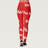 Weihnachtsgamaschen Leggings (Rückseite)