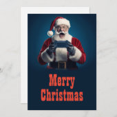 WeihnachtsGamer Feiertagskarte (Vorne/Hinten)