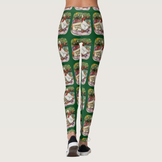 Weihnachtsgans Leggings (Rückseite)