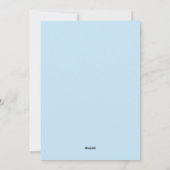 Weihnachtsgans Niedliches Foto Feiertagskarte (Rückseite)